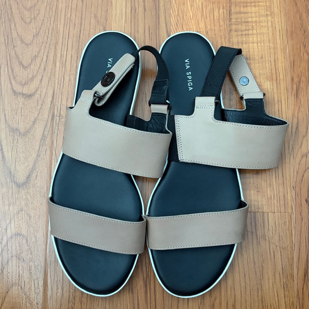 Via Spiga Jaguar Slingback Sandals, size 9